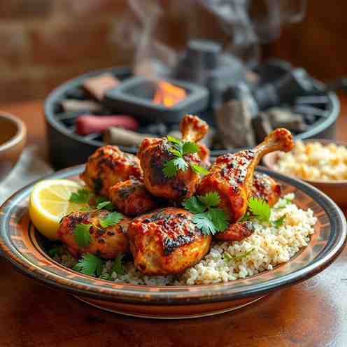 Nepali Sekuwa - Best Charcoal Grilled Chicken Recipe